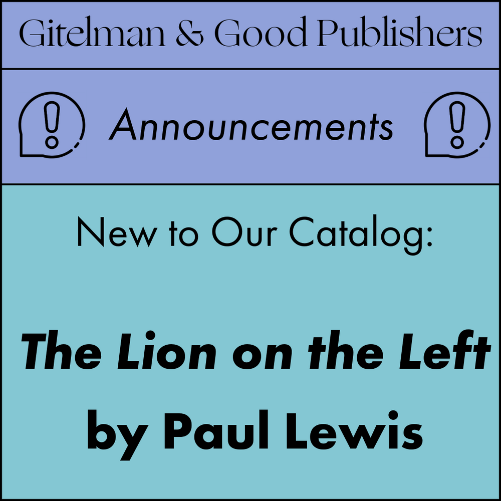 New Play Release: The Lion on the Left by Paul Lewis